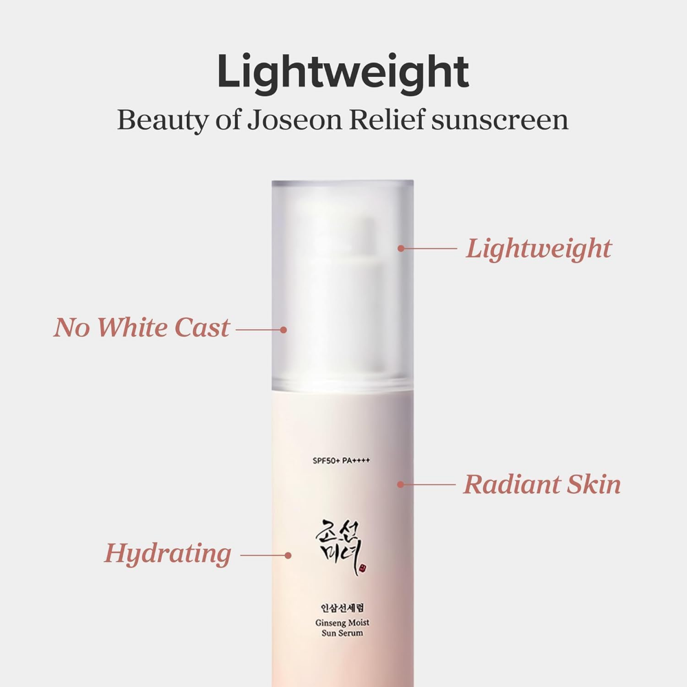 Beauty Of Joseon Ginseng Moist Sun Serum PA++++ SPF50+ 50ml