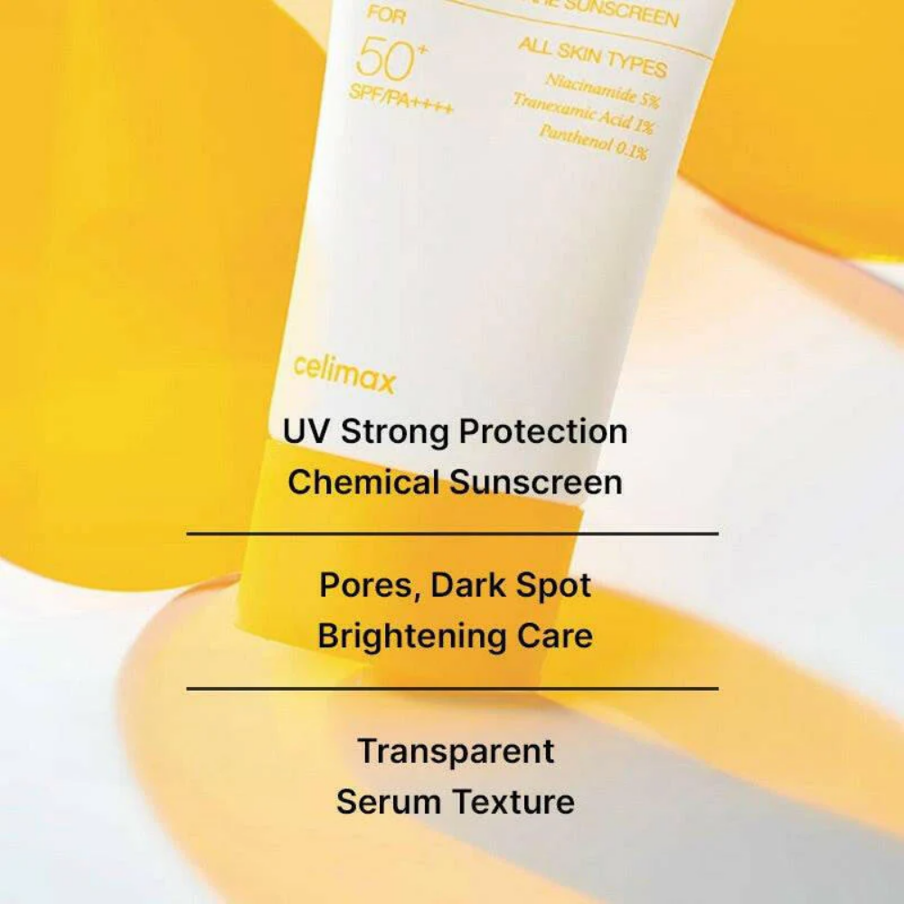 Celimax Pore + Dark Spot Brightening Care Sunscreen PA++++ SPF50+ 50ml