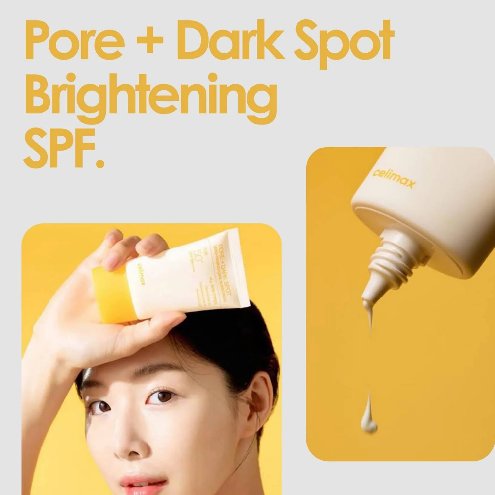 Celimax Pore + Dark Spot Brightening Care Sunscreen PA++++ SPF50+ 50ml