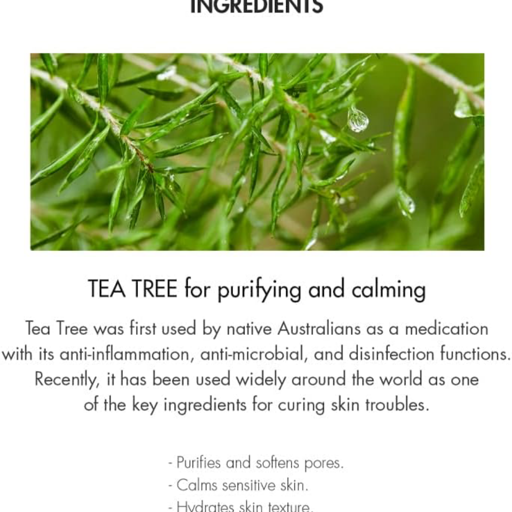 Dr. Ceuracle Tea Tree Purifine Green Up Sun Serum PA++++ SPF50+ 50ml