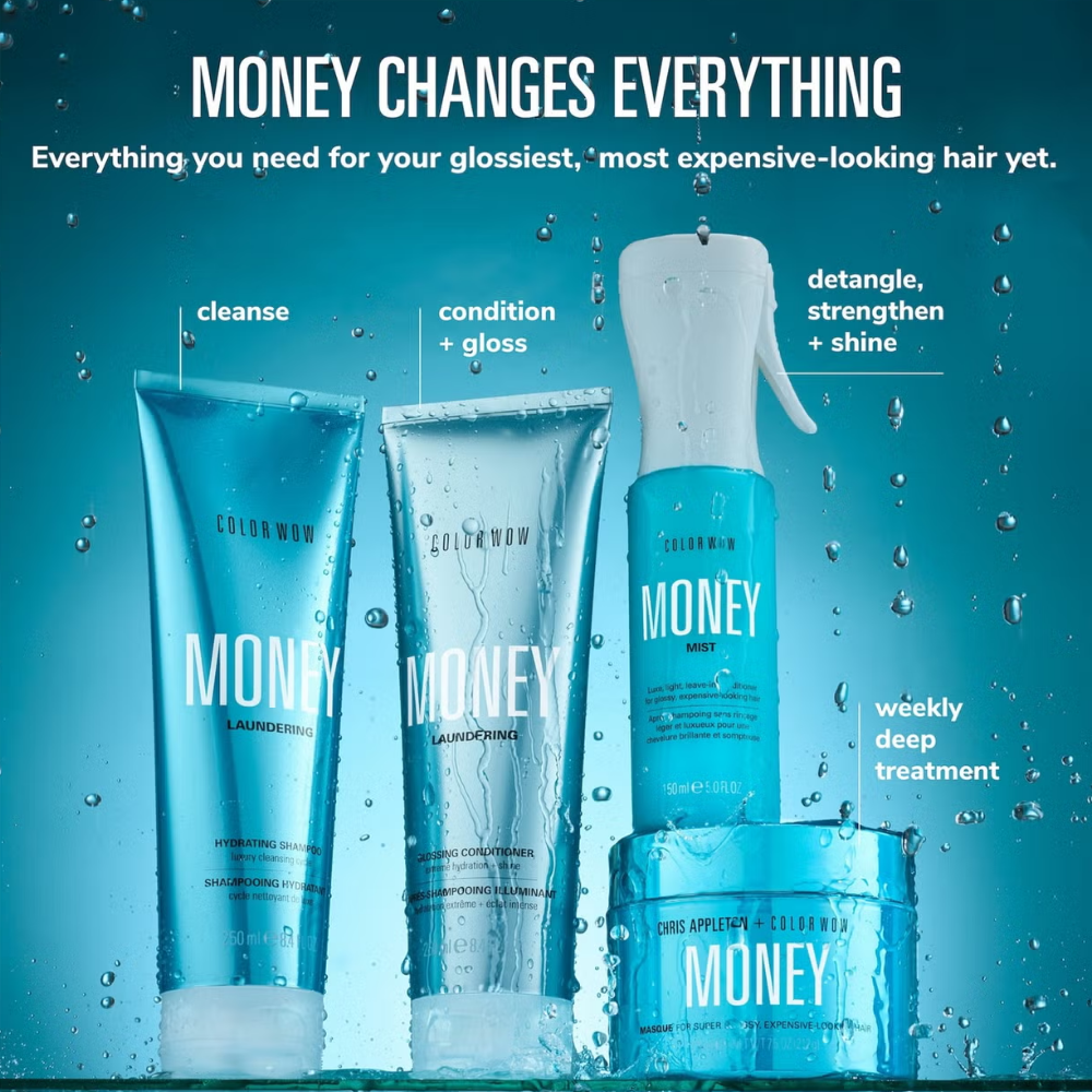 Color Wow Money Laundering Hydrating Shampoo & Glossing Conditioner Twin 2 x 250ml