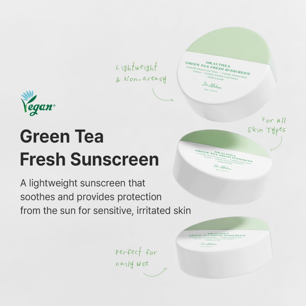 Dr. Althea Green Tea Fresh Sunscreen PA++++ SPF50+ 45ml