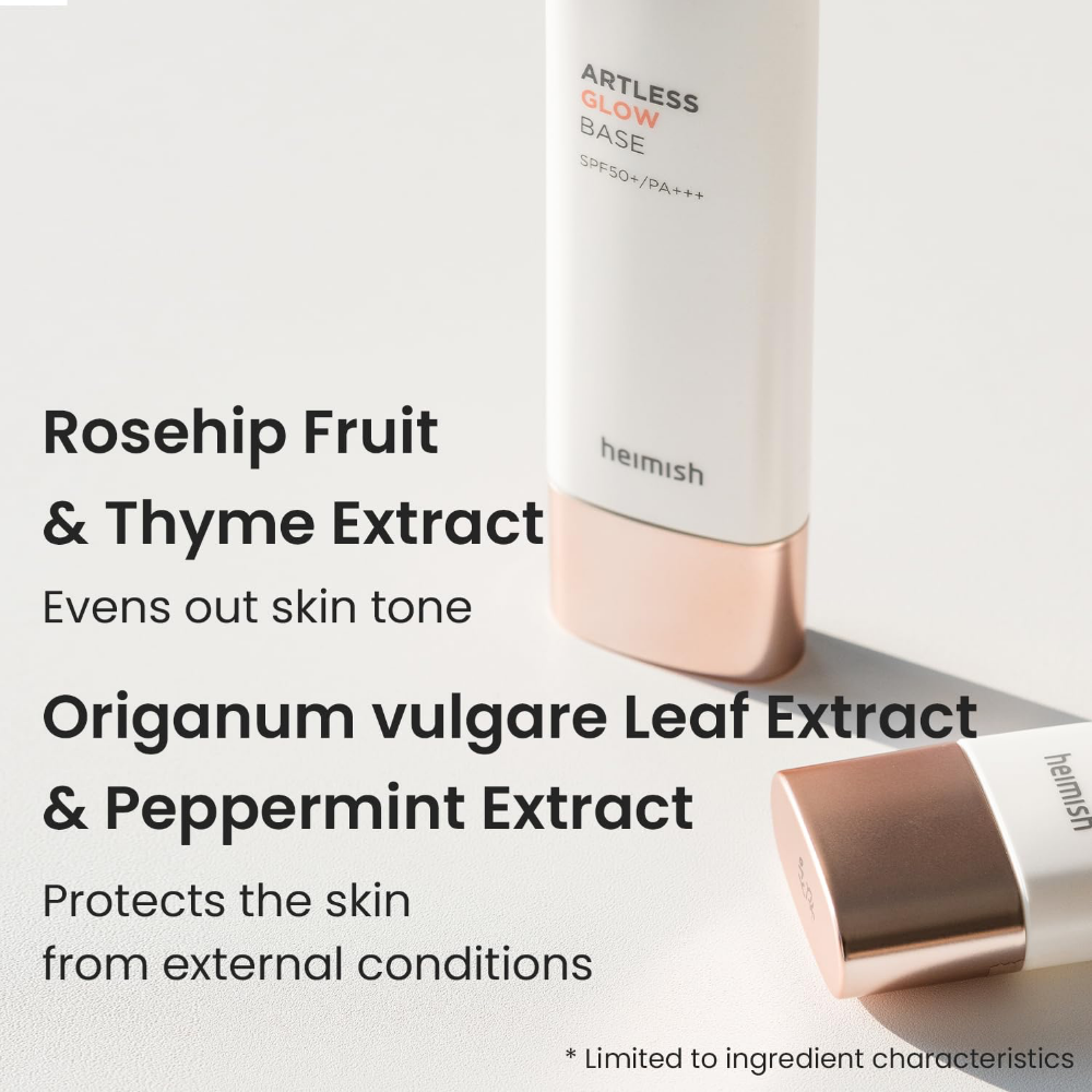 Heimish Artless Glow Base PA+++ SPF50+ 40ml