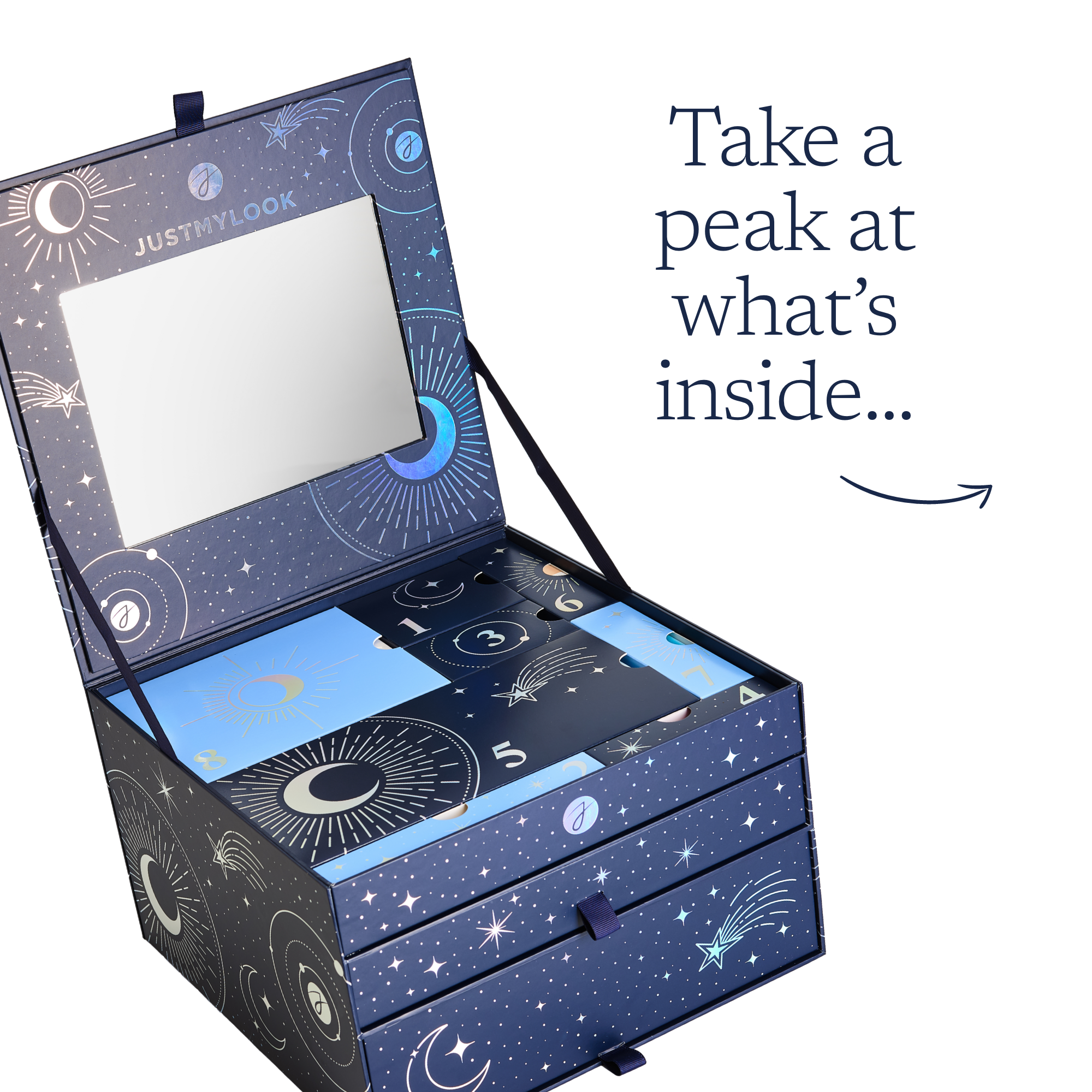 Justmylook Beauty Advent Calendar 2025 (Worth over £365)