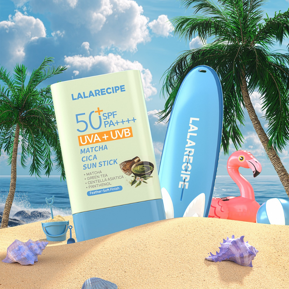 Lalarecipe Matcha Cica Sun Stick PA++++ SPF50+ 20g
