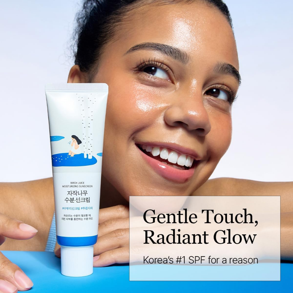 Round Lab Birch Juice Moisturising Sunscreen PA++++ SPF50+ 50ml