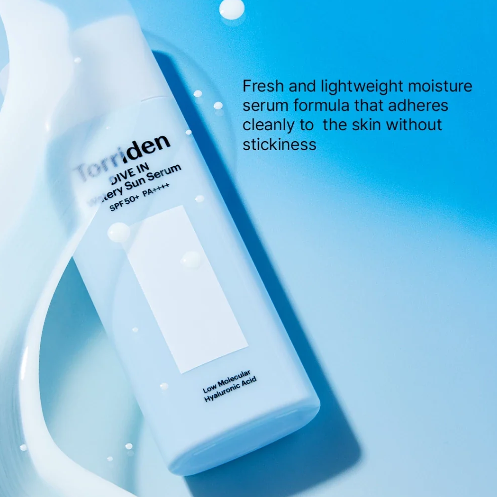 Torriden Dive-In Low Molecular Hyaluronic Watery Sun Serum PA++++ SPF50+ 50ml