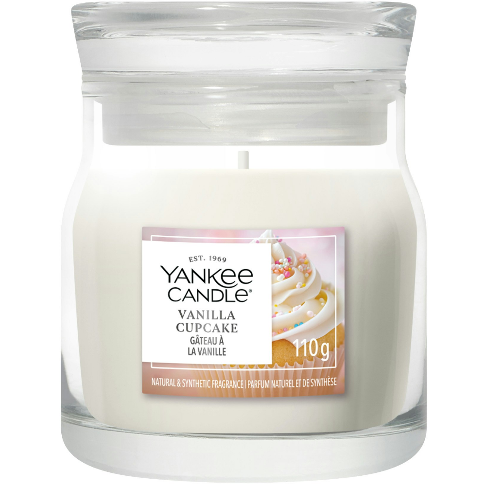 Yankee Candle Vanilla Cupcake Small Signature Jar Candle