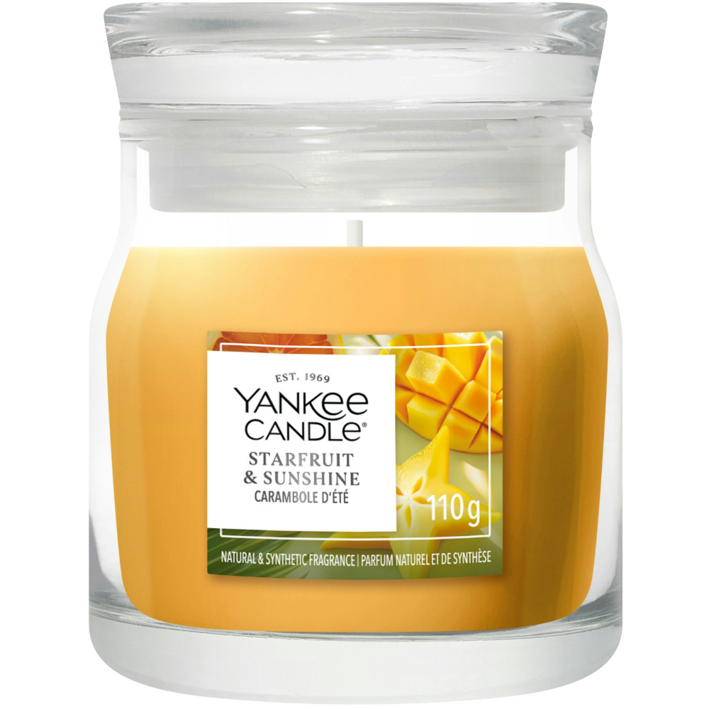 Yankee Candle Starfruit & Sunshine Small Signature Jar Candle