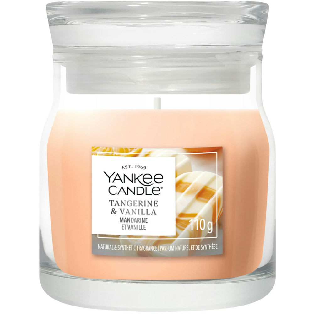 Yankee Candle Tangerine & Vanilla Small Signature Jar Candle