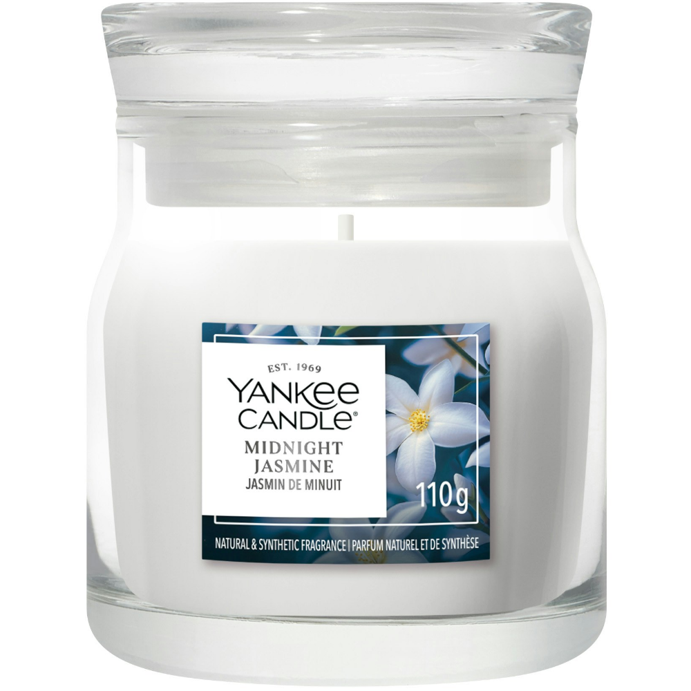 Yankee Candle Midnight Jasmine Small Signature Jar Candle
