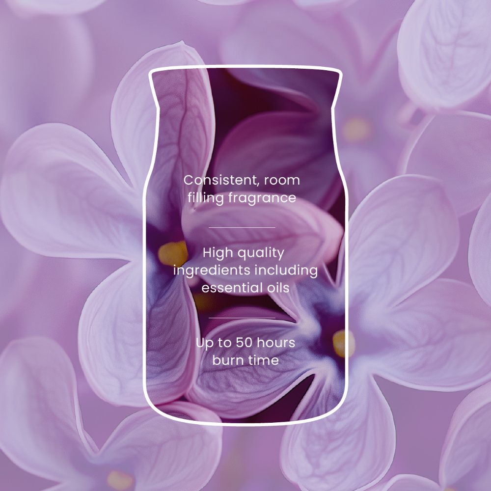 Yankee Candle Lilac Blossoms Medium Signature Jar Candle