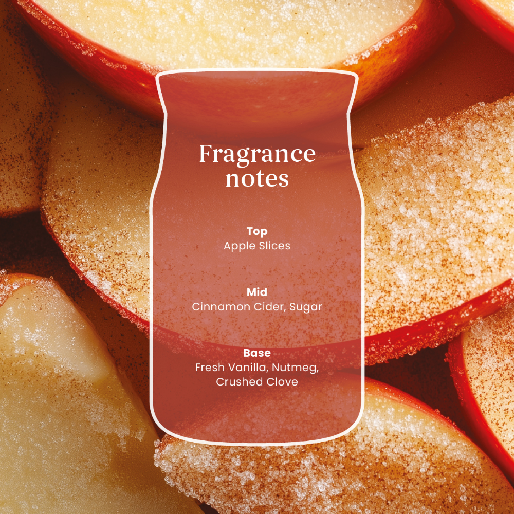 Yankee Candle Sugared Cinnamon Apple Large Signature Jar Candle