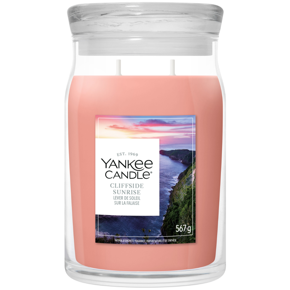Yankee Candle Cliffside Sunrise Large Signature Jar Candle