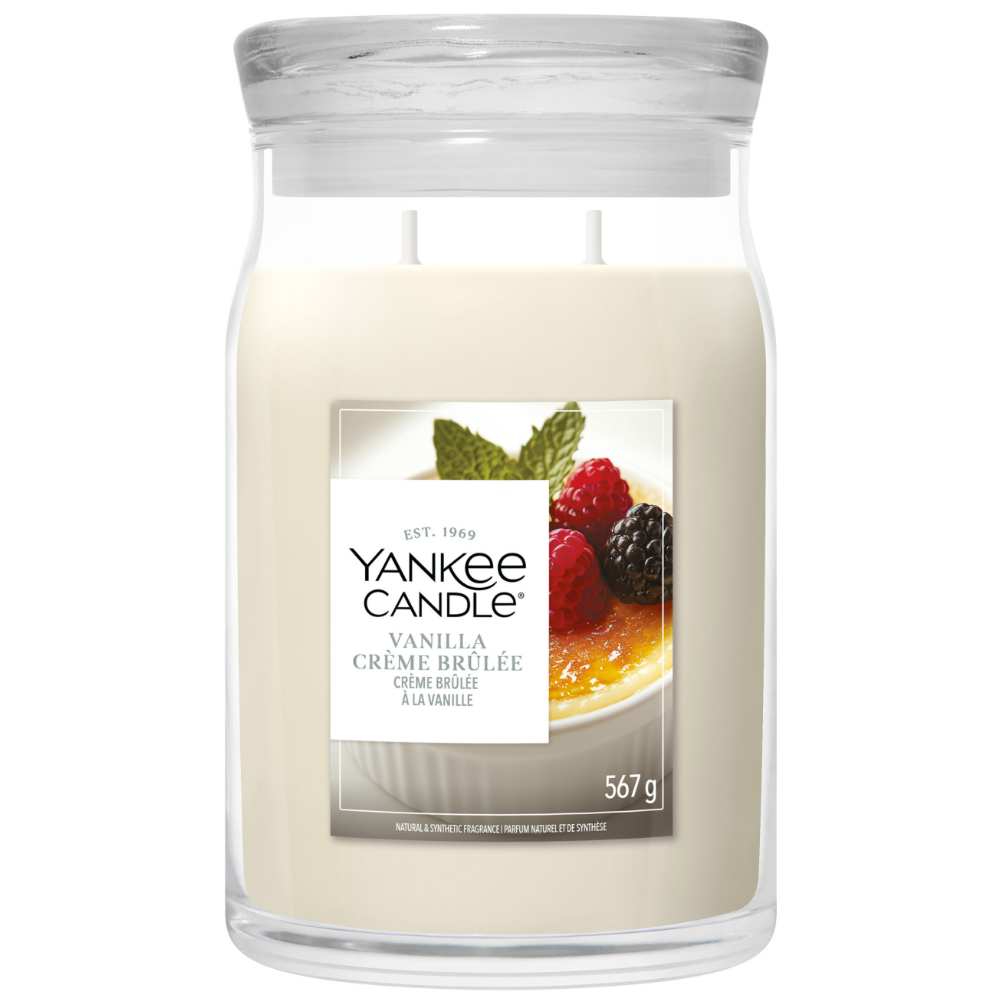 Yankee Candle Vanilla Crème Brûlée Large Signature Jar Candle