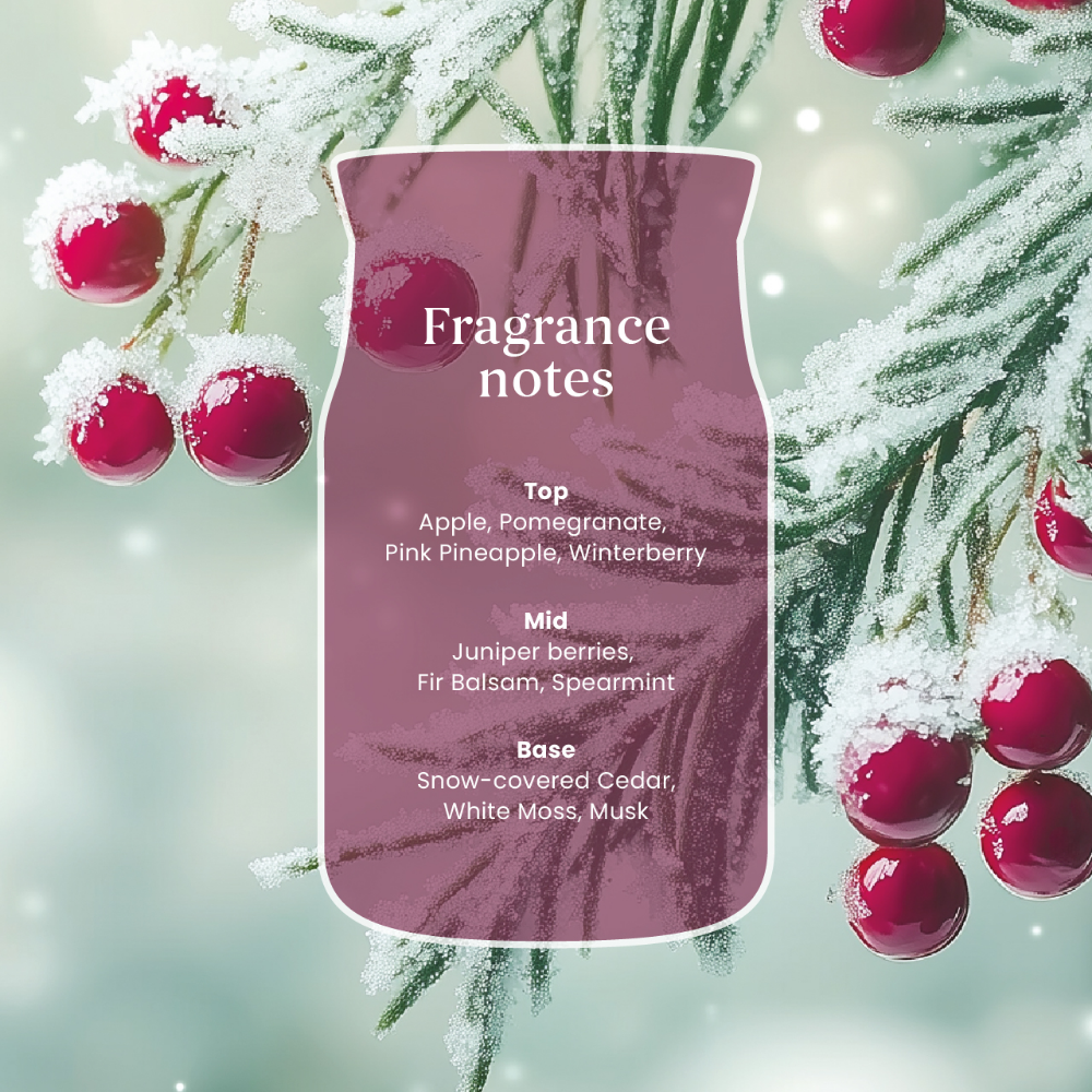Yankee Candle Sparkling Winterberry Large Signature Jar Candle