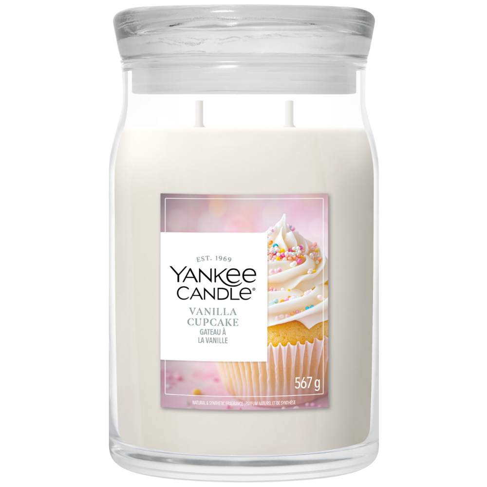Yankee Candle Vanilla Cupcake Large Signature Jar Candle