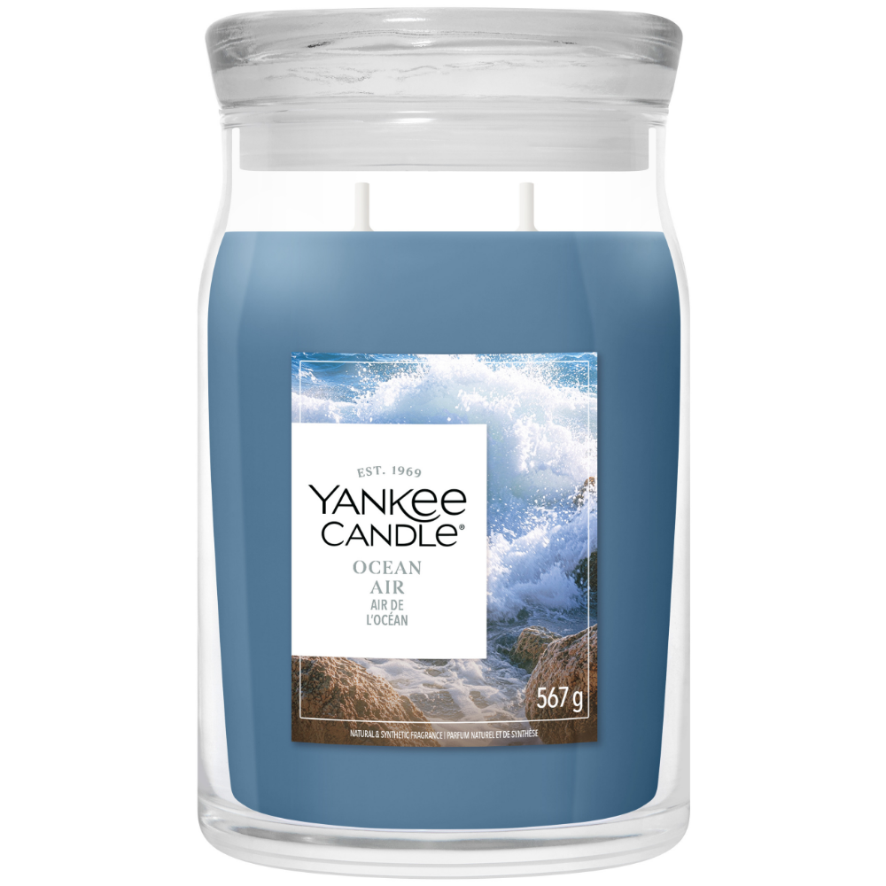 Yankee Candle Ocean Air Large Signature Jar Candle
