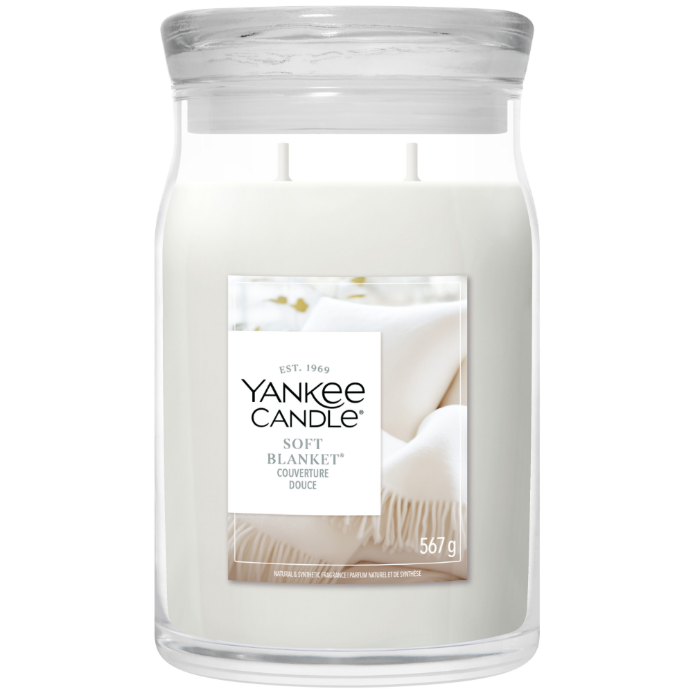 Yankee Candle Soft Blanket Large Signature Jar Candle
