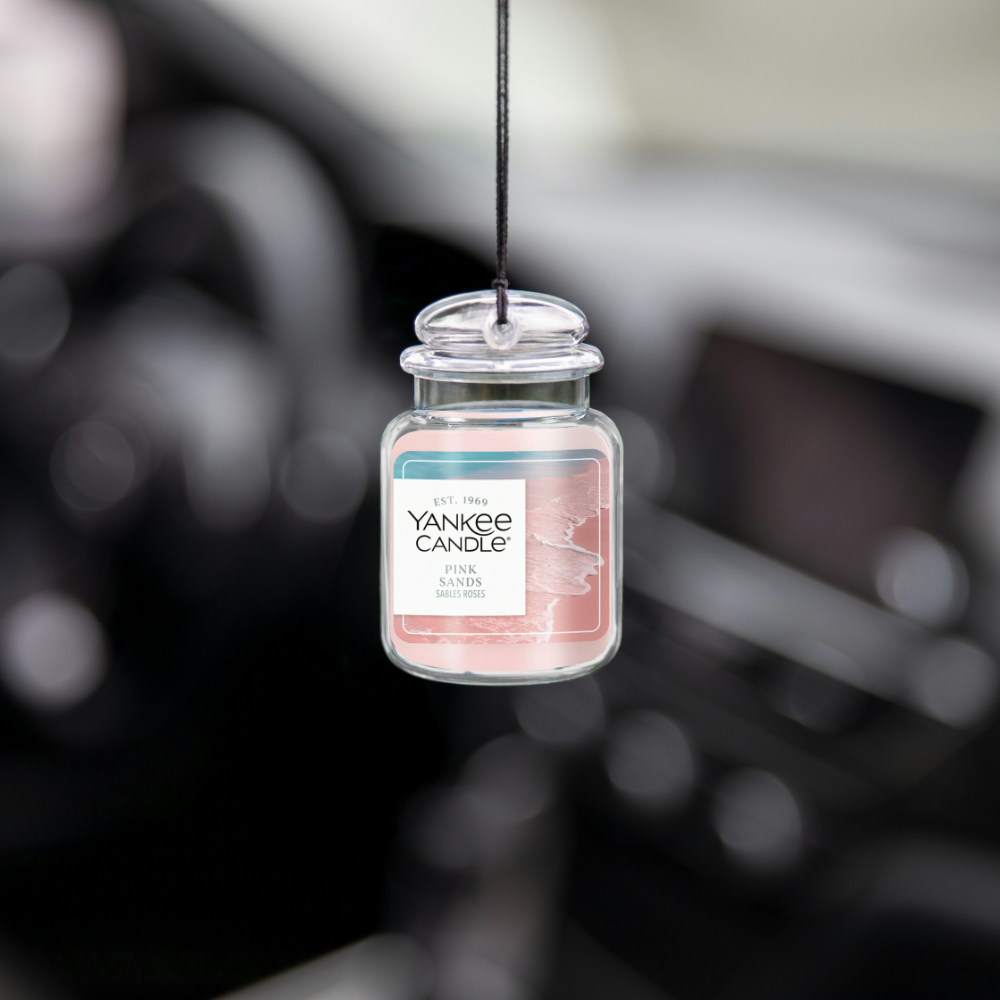 Yankee Candle Pink Sands Ultimate Car Jar Air Freshener