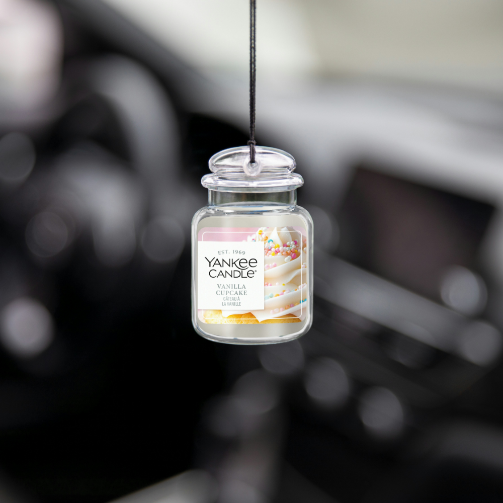 Yankee Candle Vanilla Cupcake Ultimate Car Jar Air Freshener