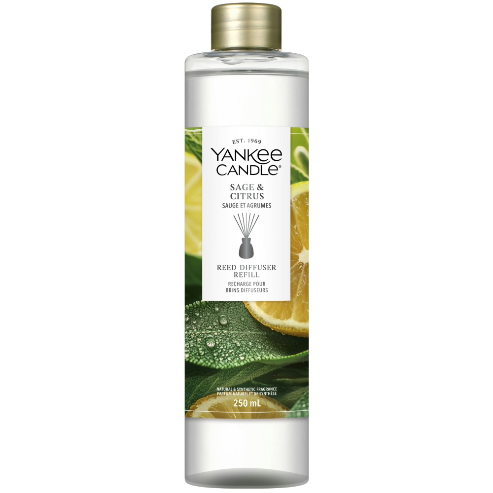 Yankee Candle Sage & Citrus Signature Reed Diffuser Refill 200ml