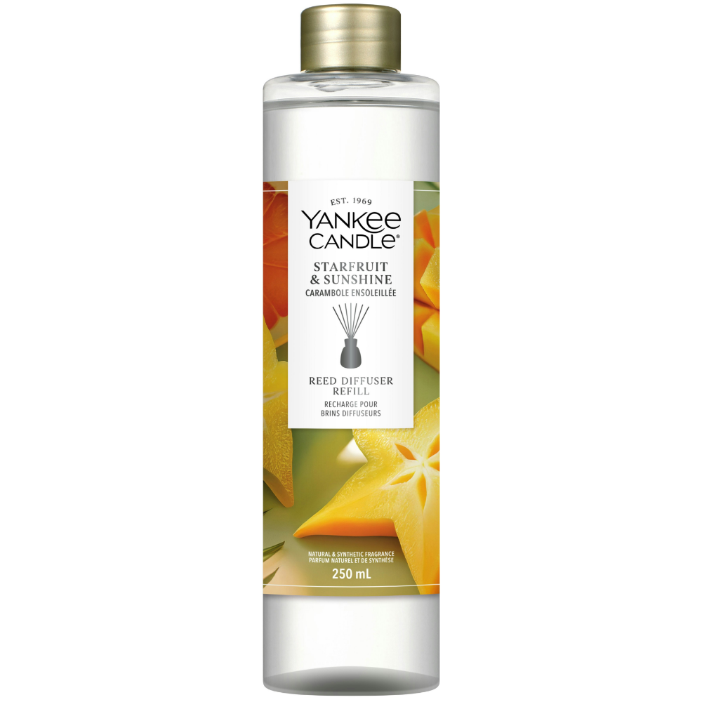 Yankee Candle Starfruit & Sunshine Signature Reed Diffuser Refill 200ml