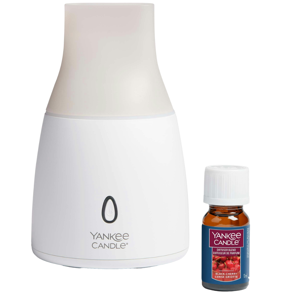 Yankee Candle Ultrasonic Aroma Diffuser Starter Kit Black Cherry