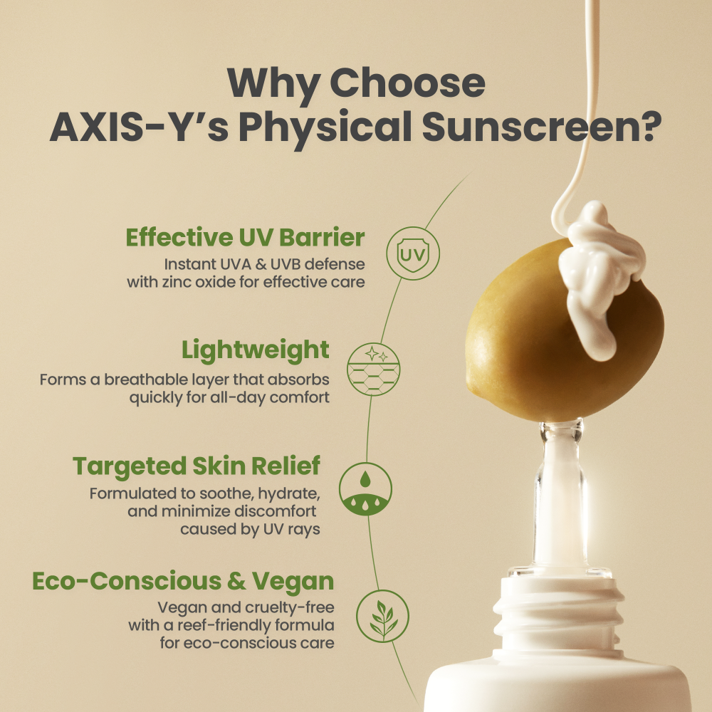 Axis-Y 6+1+1 Complete No-Stress Physical Sunscreen PA++++ SPF50+ 50ml