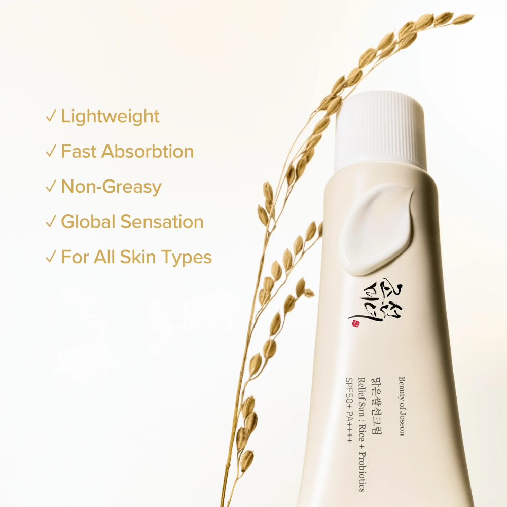Beauty Of Joseon Rice & Probiotic Sunscreen PA++++ SPF50+ 50ml