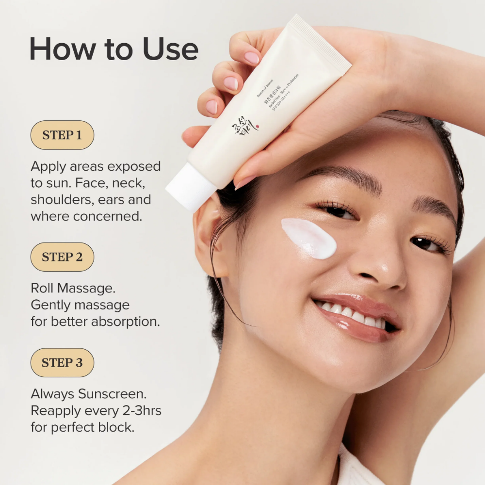 Beauty Of Joseon Rice & Probiotic Sunscreen PA++++ SPF50+ 50ml