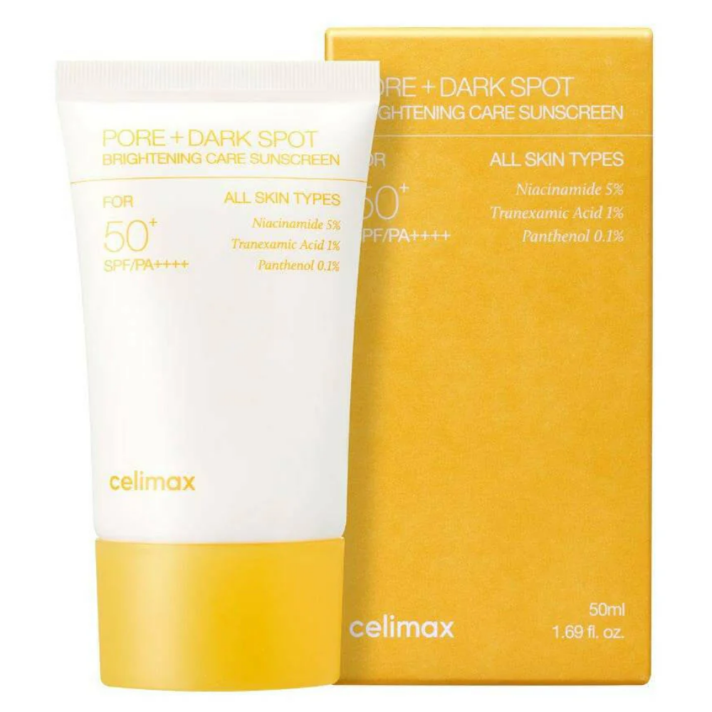 Celimax Pore + Dark Spot Brightening Care Sunscreen PA++++ SPF50+ 50ml