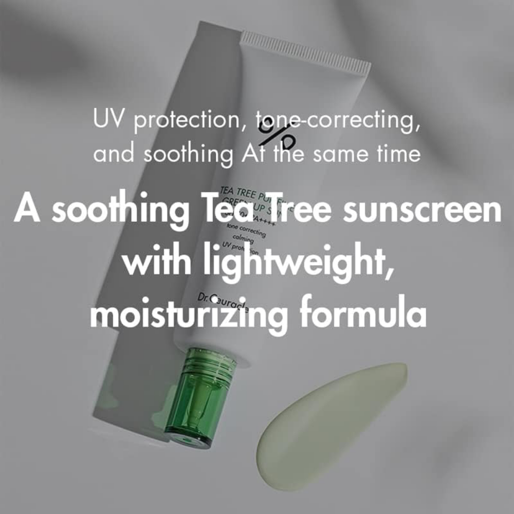 Dr. Ceuracle Tea Tree Purifine Green Up Sun Serum PA++++ SPF50+ 50ml