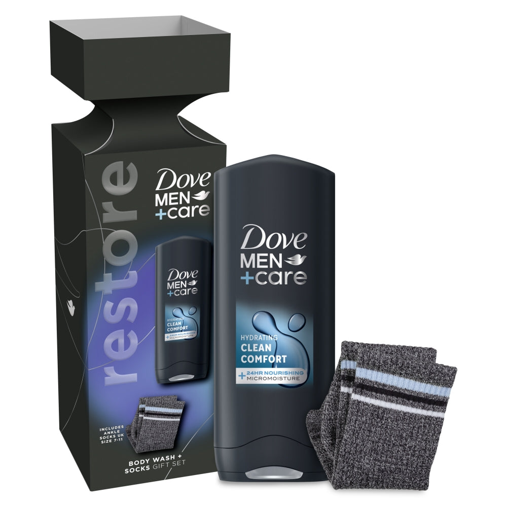Dove Men+Care Clean Comfort Body Wash Set