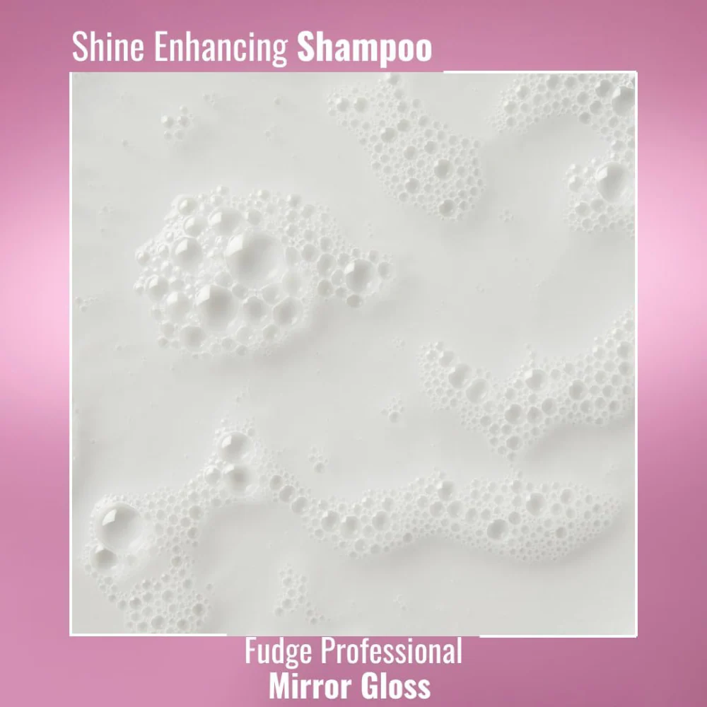 Fudge Professional Mirror Gloss Shine Enhancing Shampoo & Conditioner Twin 2 x 250ml