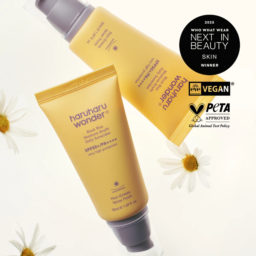 Haruharu Wonder Black Rice Moisture Airyfit Daily Sunscreen PA++++ SPF50+ 50ml