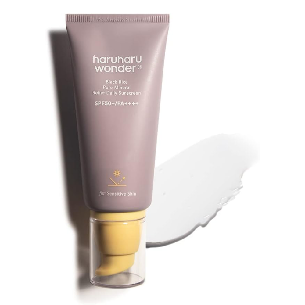 Haruharu Wonder Black Rice Pure Mineral Relief Daily Sunscreen PA++++ SPF50+ 50ml