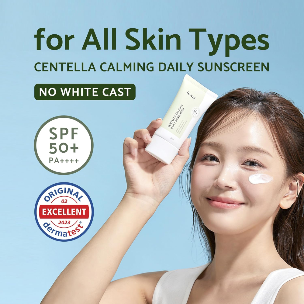 IUNIK Centella Calming Daily Sunscreen PA++++ SPF50 60ml