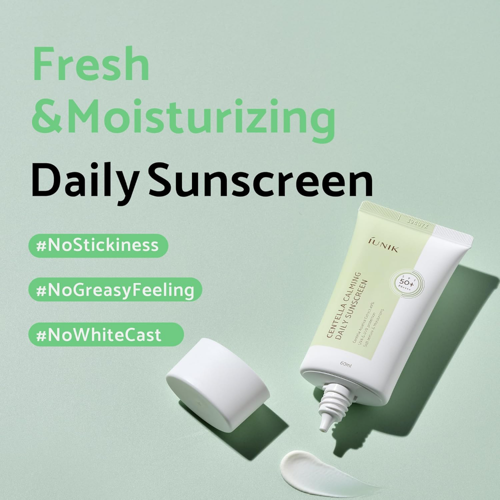 IUNIK Centella Calming Daily Sunscreen PA++++ SPF50 60ml
