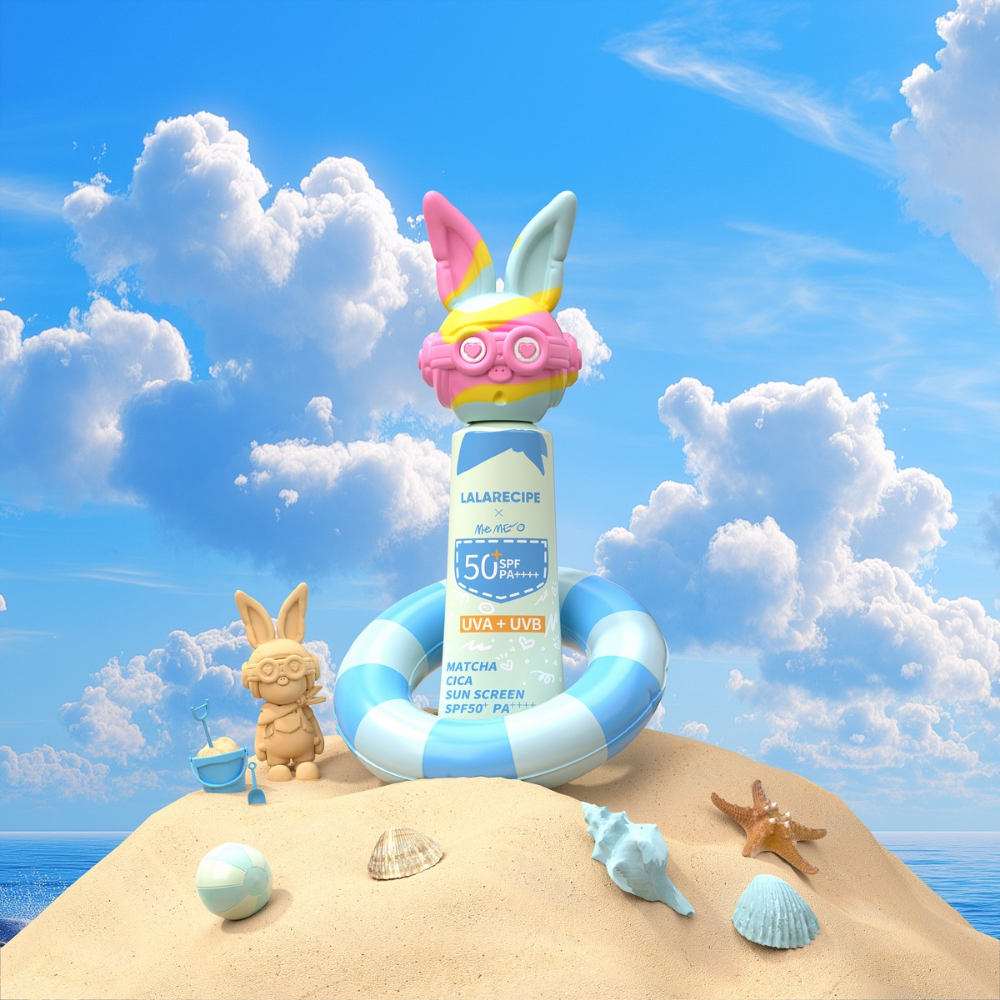 Lalarecipe Matcha Cica Sun Cream PA++++ 50ml