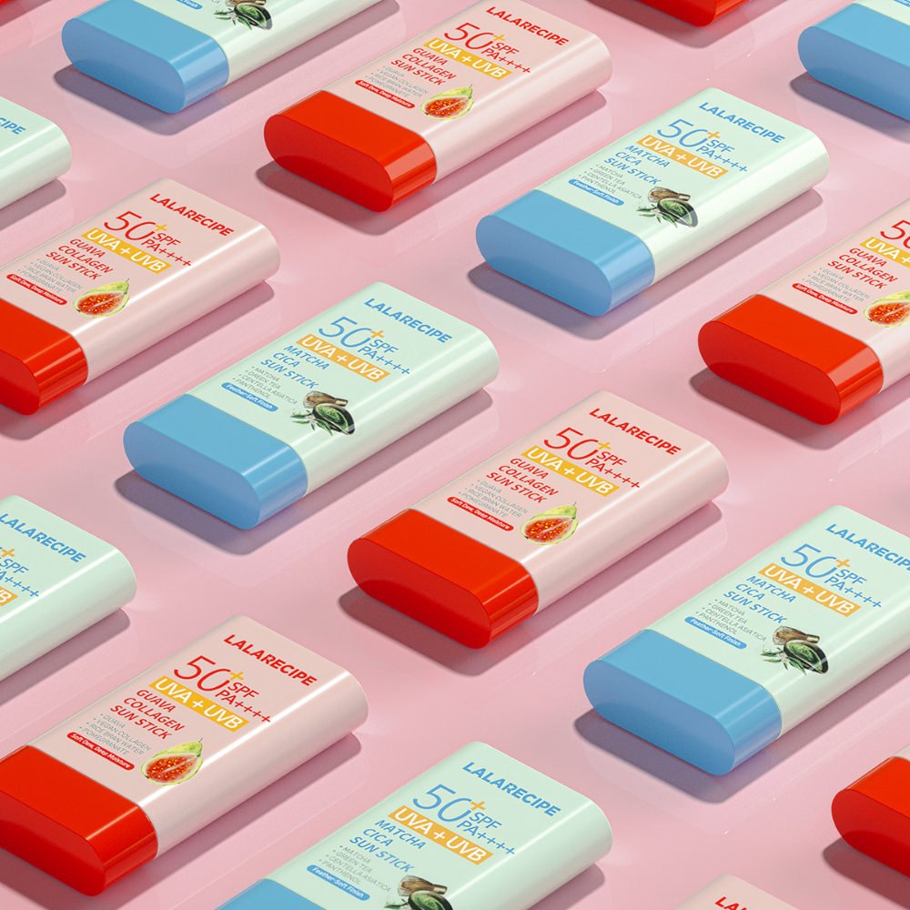 Lalarecipe Guava Collagen Sun Stick PA++++ SPF50+ 20g