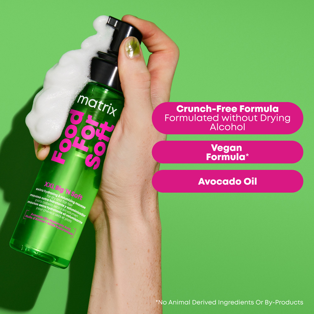 Matrix Food For Soft XXL Big 'N Soft Extra Hydrating & Volumising Mousse 200ml
