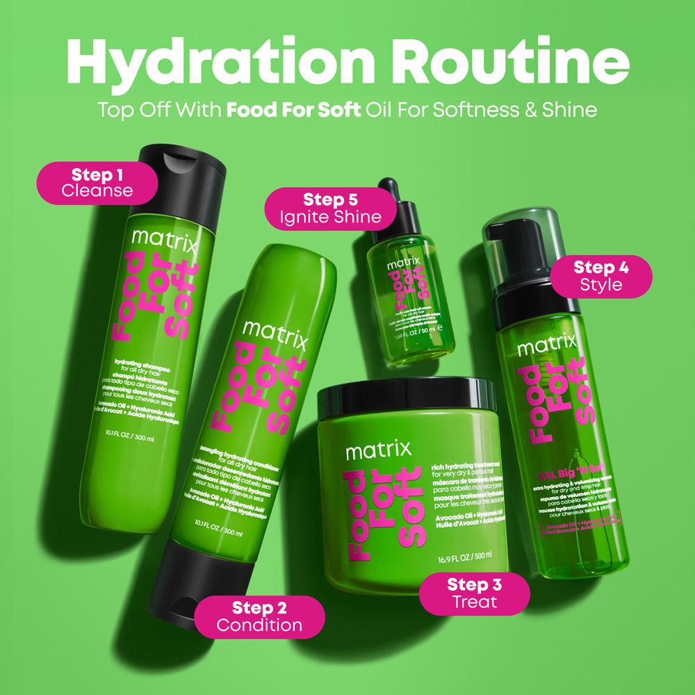 Matrix Food For Soft XXL Big 'N Soft Extra Hydrating & Volumising Mousse 200ml