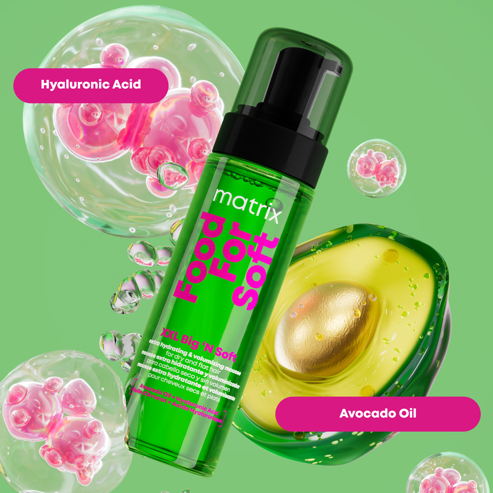 Matrix Food For Soft XXL Big 'N Soft Extra Hydrating & Volumising Mousse 200ml