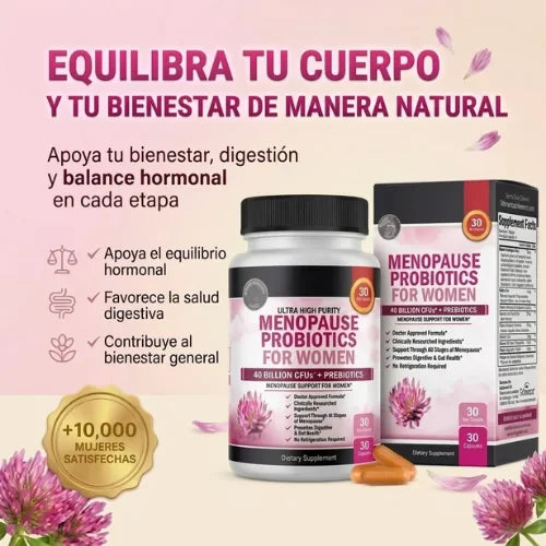 Probiotics For Woman™ ¡Recupera tu equilibrio natural!