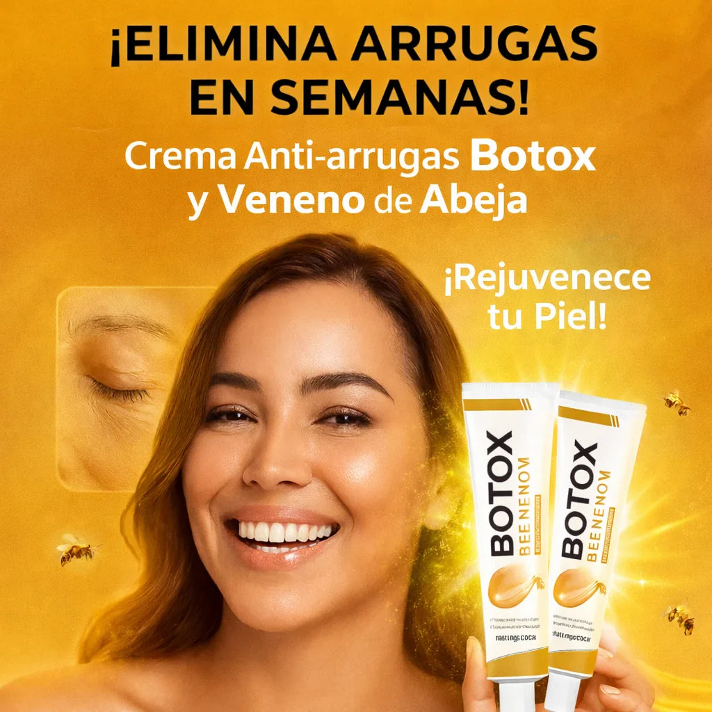 Crema Anti-arrugas Botox Natural - ¡Rejuvenece tu Piel!