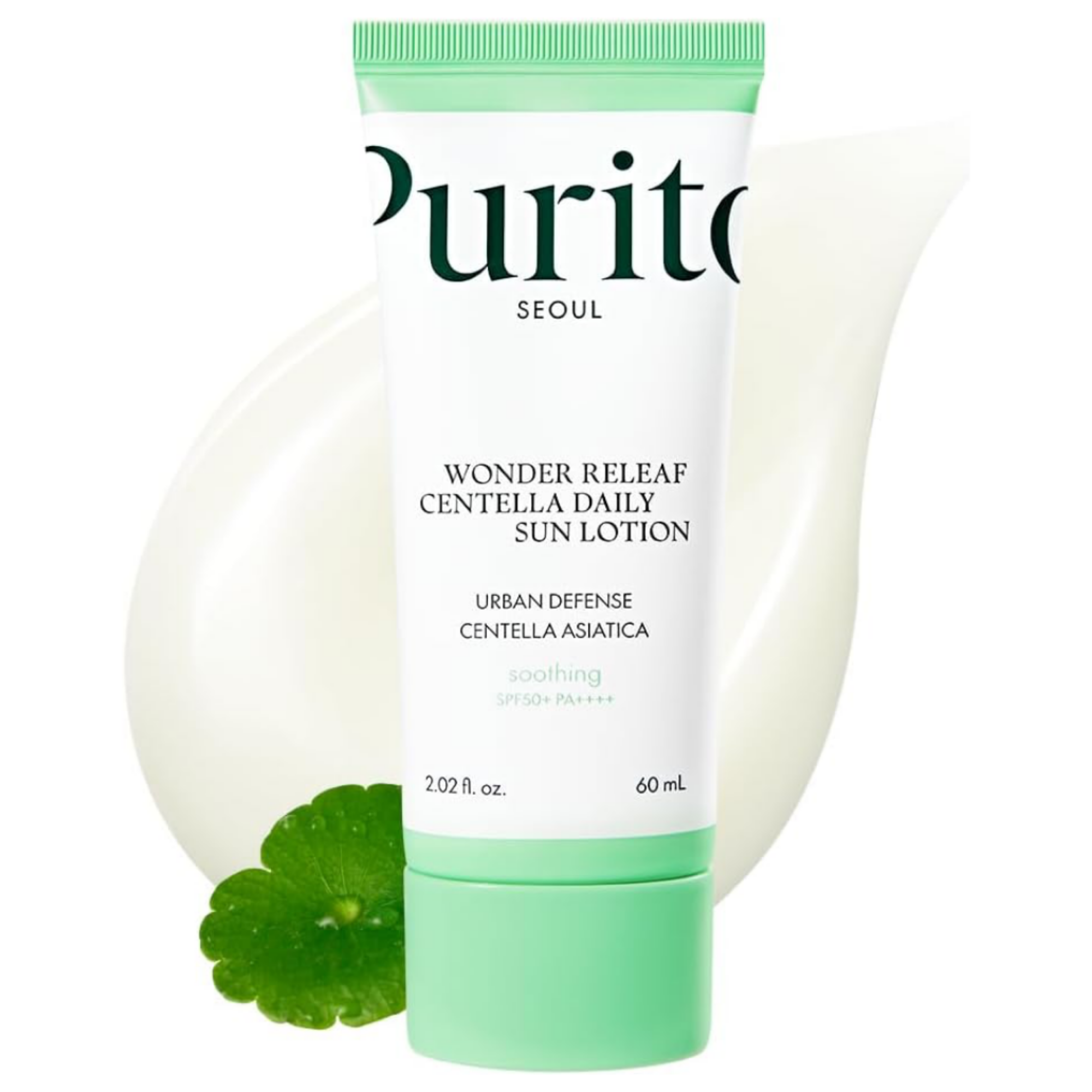 Purito Wonder Releaf Centella Daily Sun Lotion PA++++ SPF50+ 60ml