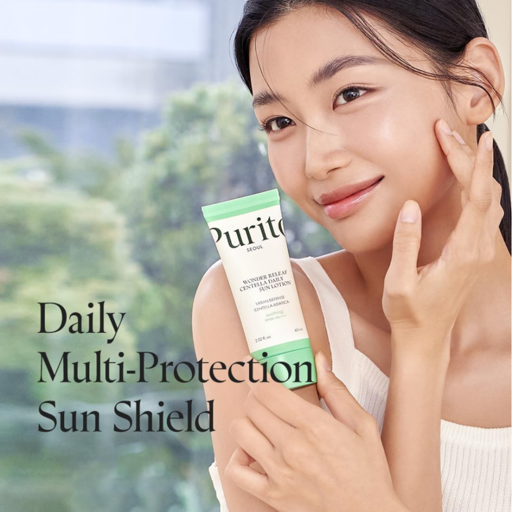 Purito Wonder Releaf Centella Daily Sun Lotion PA++++ SPF50+ 60ml