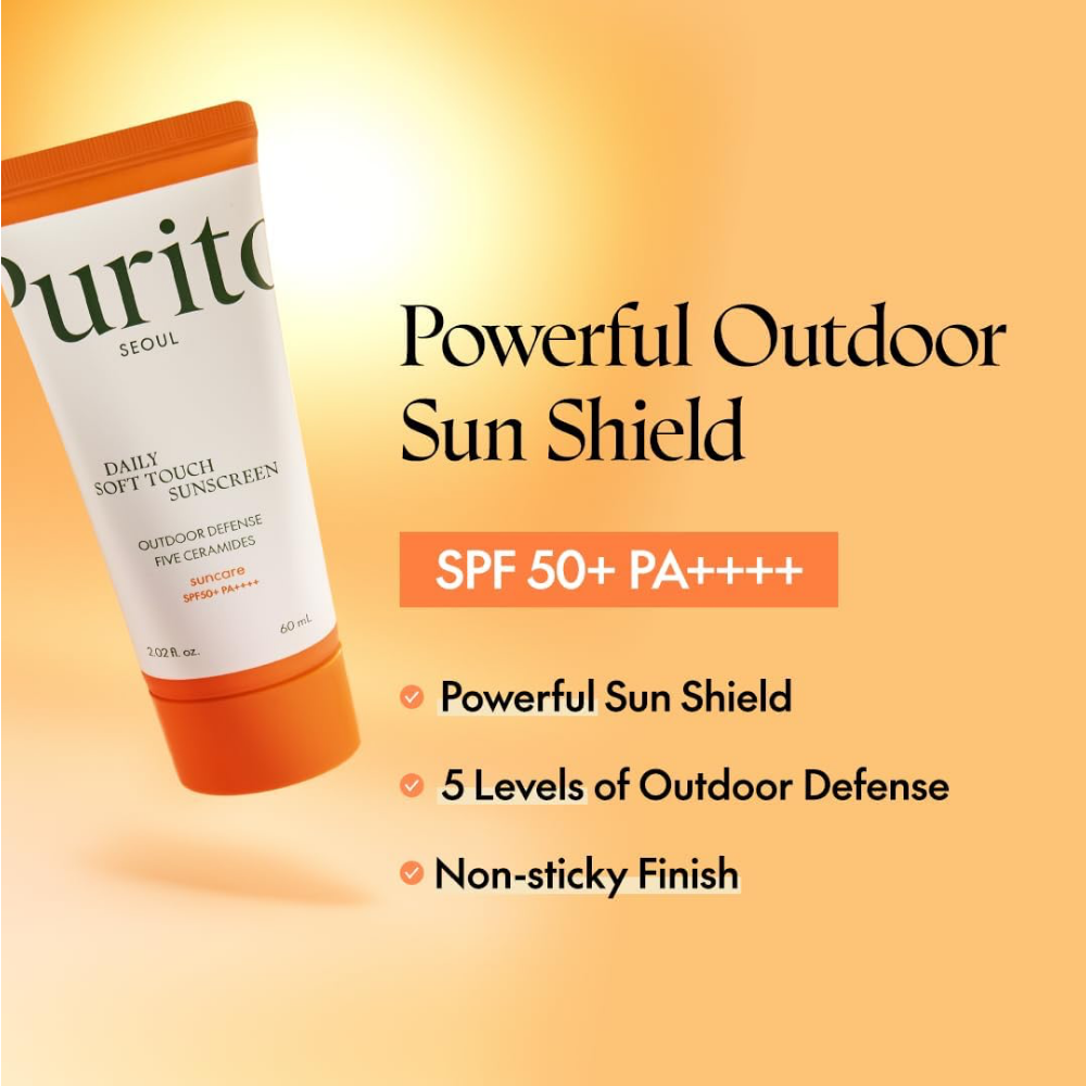 Purito Daily Soft Touch Sunscreen PA++++ SPF50+ 15ml