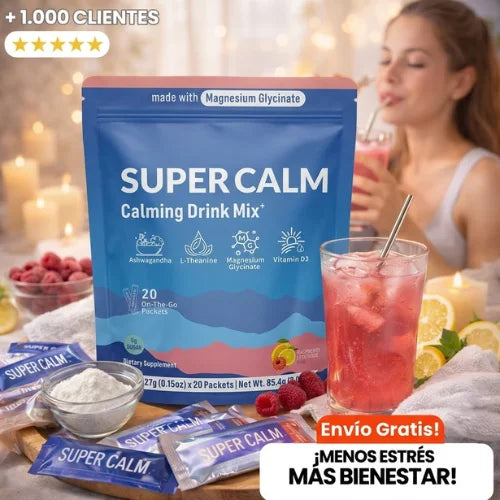Super Calm Formula Avanzada | Calma el estres y Ansiedad ¡Empieza hoy mismo!